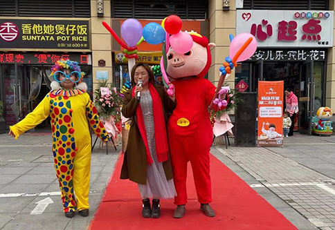 熱烈祝賀湖北仙桃如意餛飩加盟店盛大開業(yè)，預(yù)祝老板生意興隆！