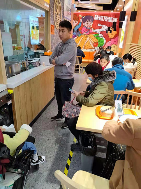 熱烈祝賀河南鄭州如意餛飩瀚海海尚店盛大開(kāi)業(yè)，祝老板財(cái)源廣進(jìn)！