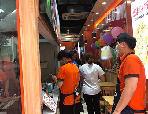 熱烈祝賀湖北武漢如意餛飩燕嶺店盛大開業！