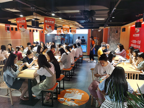 熱烈祝賀浙江杭州如意餛飩金沙印象城店盛大開業！