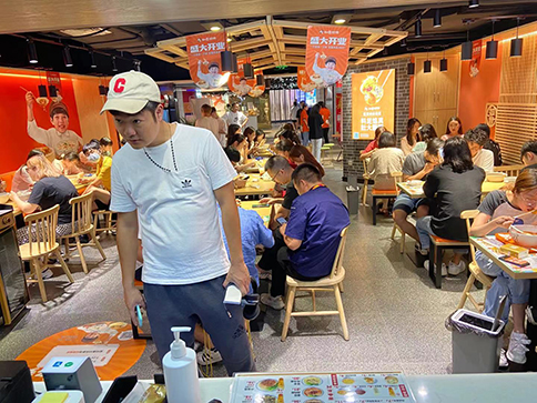 熱烈祝賀浙江杭州如意餛飩金沙印象城店盛大開業！