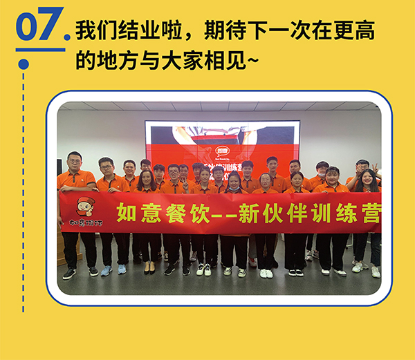 熱烈祝賀如意餛飩第一期新伙伴訓練營結(jié)業(yè)啦！