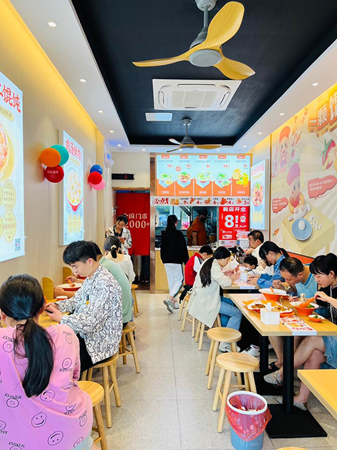 熱烈祝賀如意餛飩湖北咸寧崇陽(yáng)凱鴻店盛大開(kāi)業(yè)！
